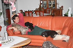 Prinzessinnen und Prinzen am spielen