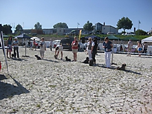 Prinzessinnen und Prinzen am spielen